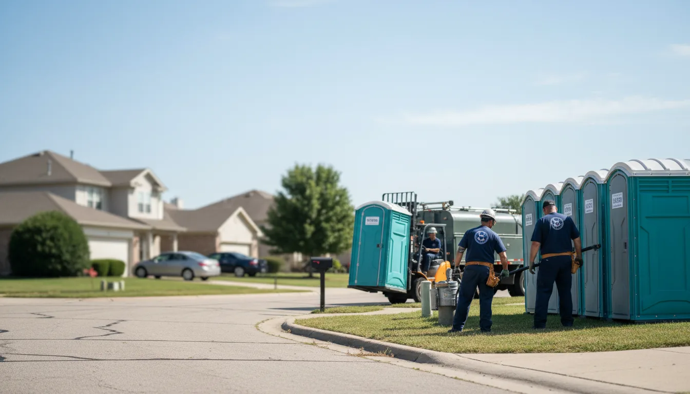 Porta Potty Rental in Thomas, OK near me
